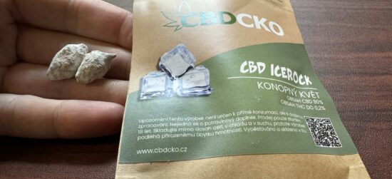 Redakční RECENZE CBD IceRock – aneb neuvěřitelných 80 % obsahu CBD