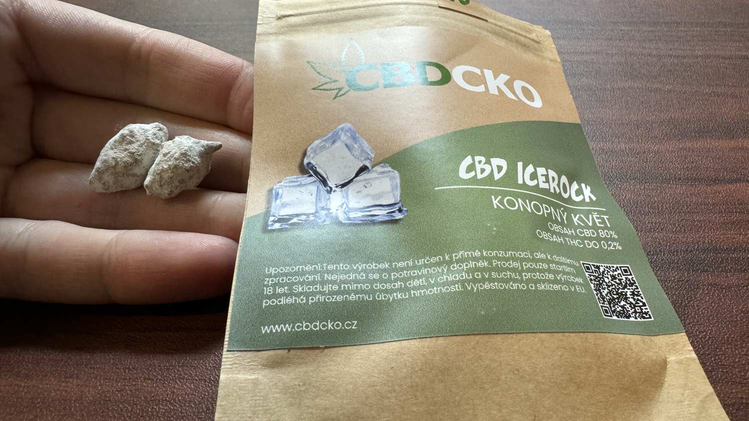 Redakční RECENZE CBD IceRock – aneb neuvěřitelných 80 % obsahu CBD